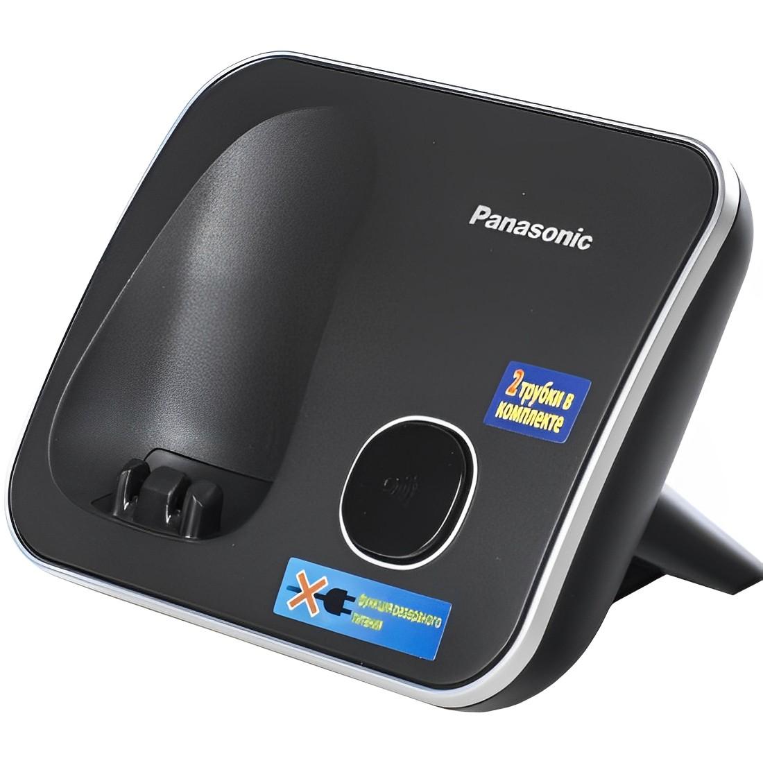 Радиотелефон DECT Panasonic KX-TG6812RU черный