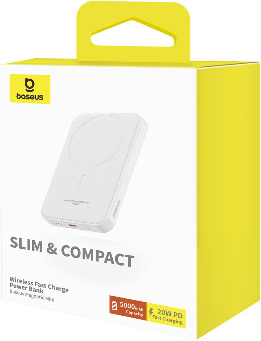 Портативное зарядное устройство Baseus PPCXM05 Stellar White (P10022107223-00)