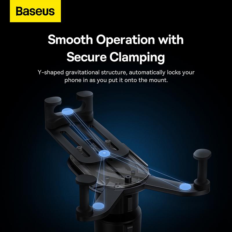 Держатель для смартфона Baseus Stable Pro Black (SUWX030001)