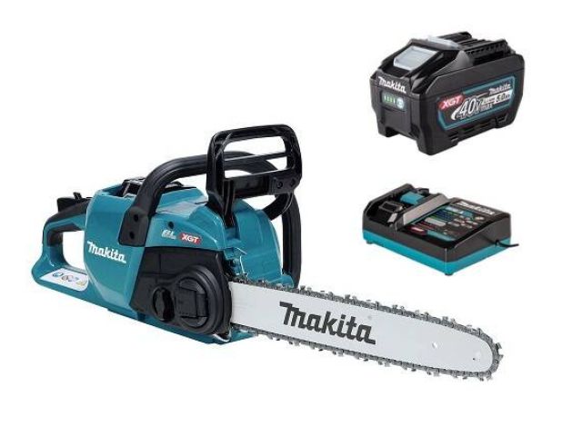 Аккум. пила цепная MAKITA XGT UC026GT101 шина 40 см (16"), 0.325", 1.1 мм (40.0 В1 акк.5.0 А/ч Li-Ion)
