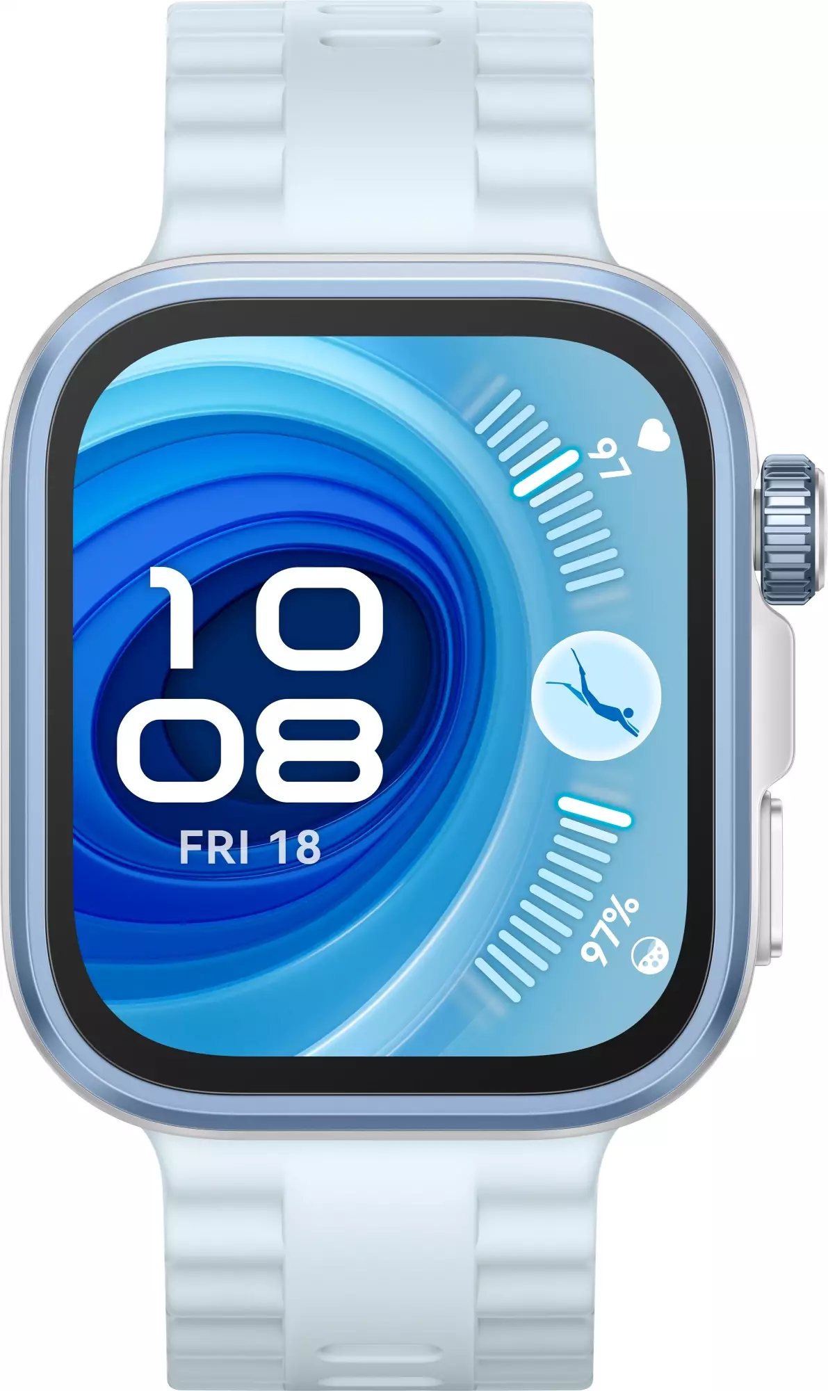 Умные часы Huawei Watch Fit 4 Pro SYA-B29 Blue Fluoroelastomer Strap (55020FAH)