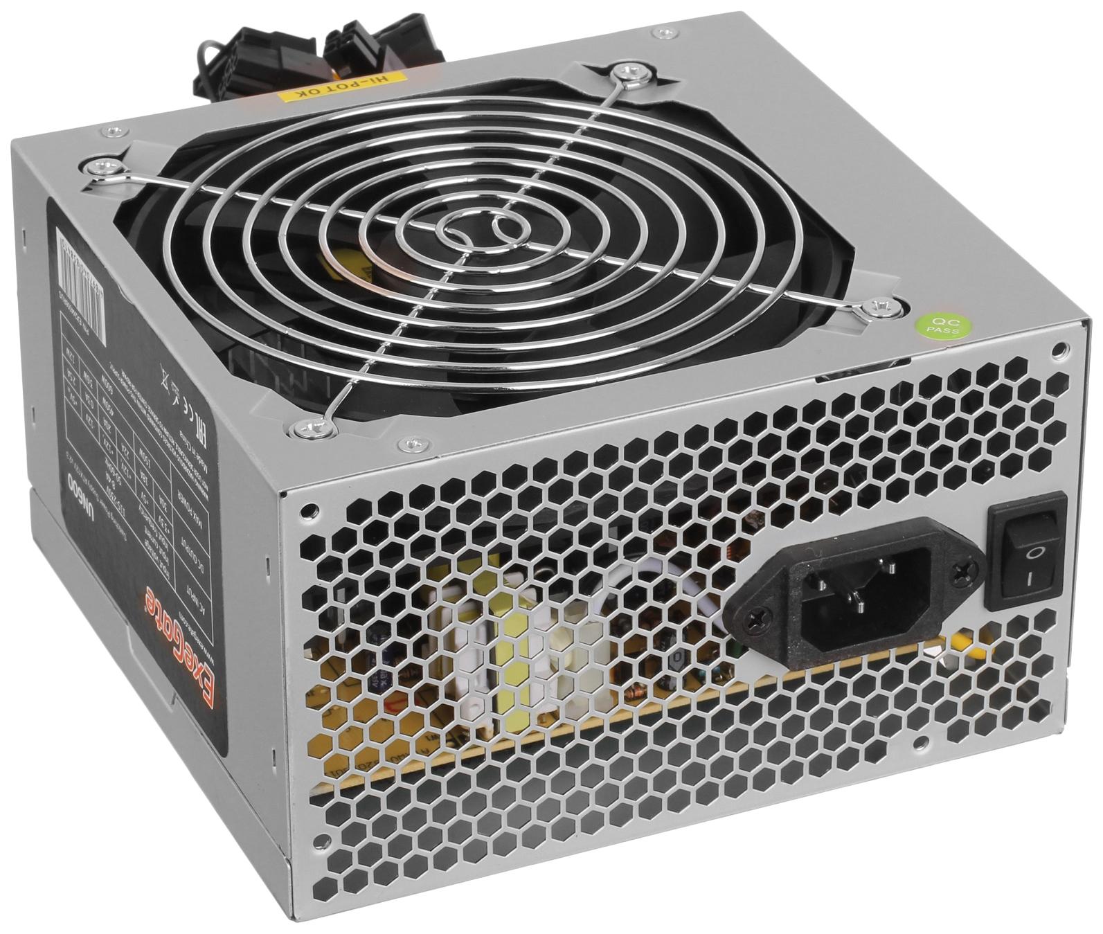 Блок питания ExeGate UN600 600W (EX244556RUS)