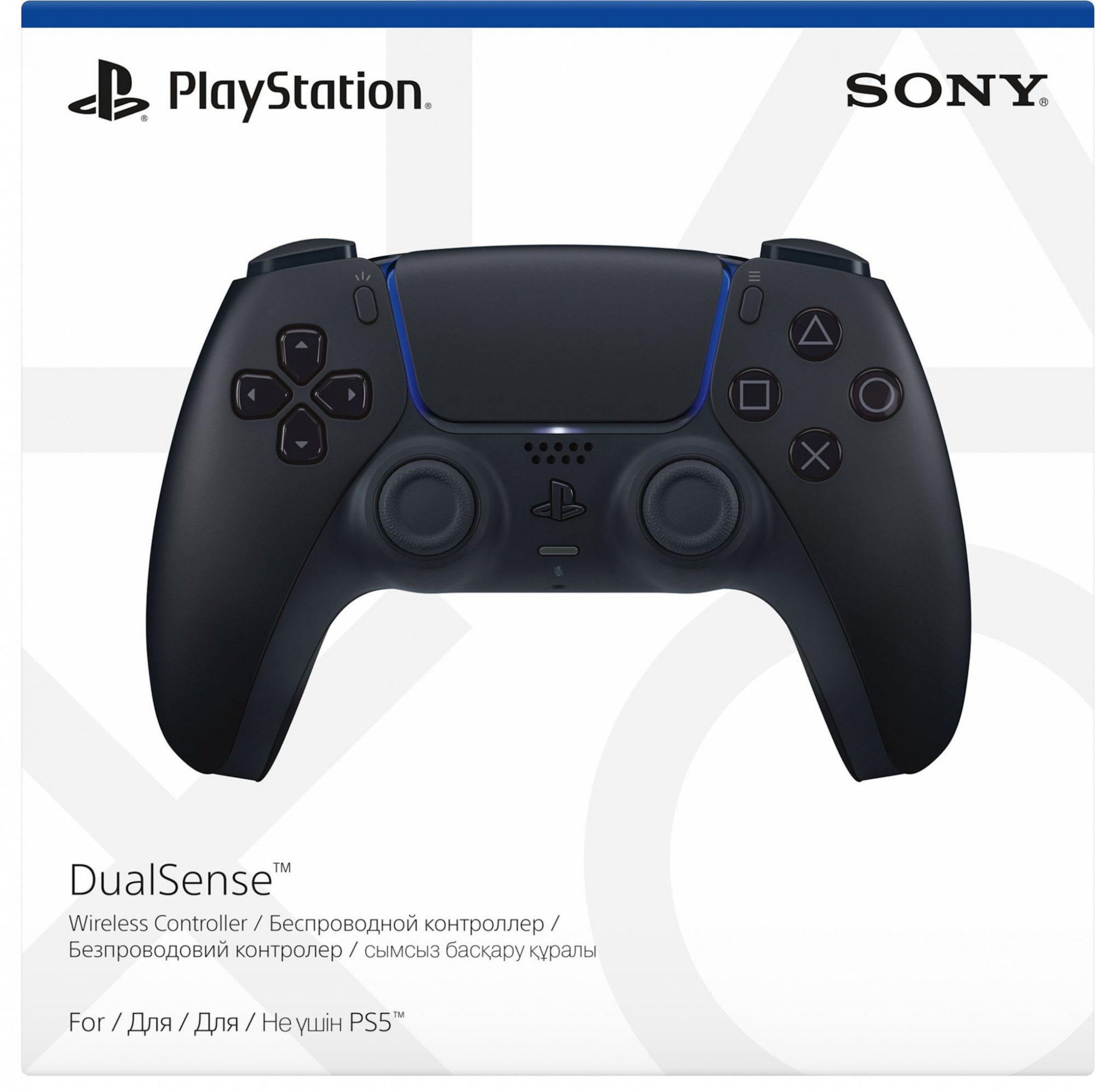 Геймпад Sony PlayStation DualSense черный (CFI-ZCT1W)