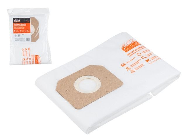 Мешок для пылесоса BOSCH GAS 55, KARCHER NT 45/1 сменный улучшенный GEPARD (Рекомендуется для профессионального использования.  Синтетический.)