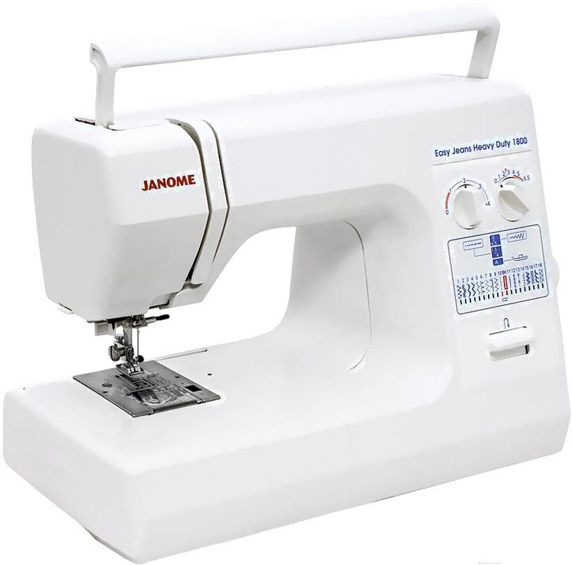 Швейная машина Janome Easy Jeans Heavy Duty белый (1800)