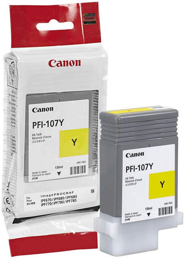 Картридж Canon PFI-107Y (6708B001)
