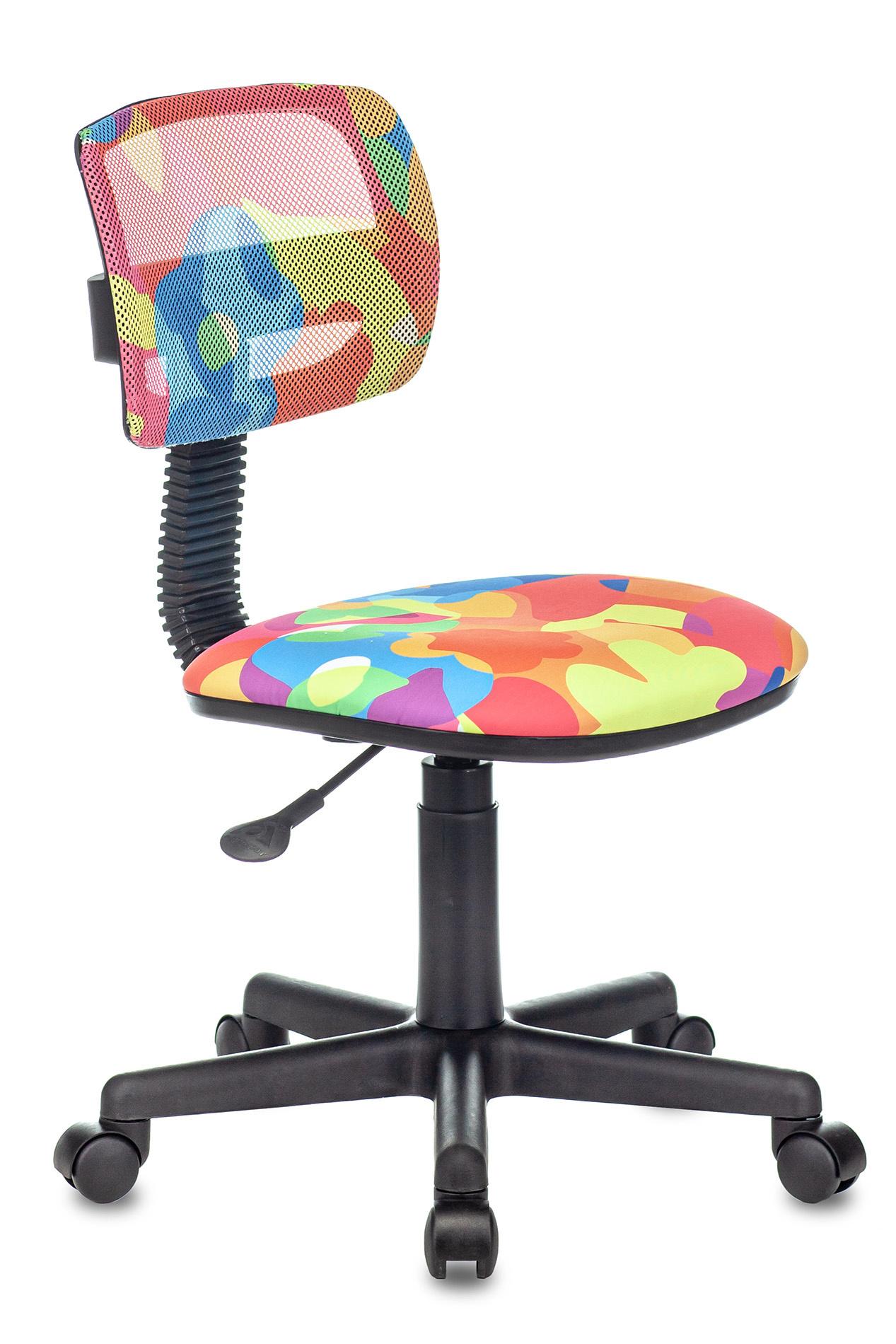 Кресло детское Бюрократ CH-299/ABSTRACT абстракция пластик