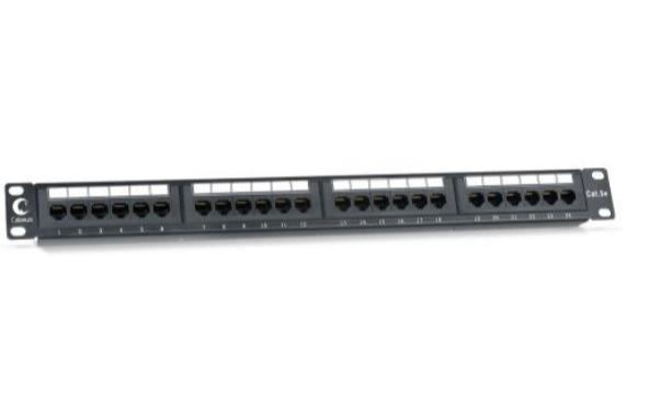 Патч-панель Cabeus PL-24-Cat.5e-Dual