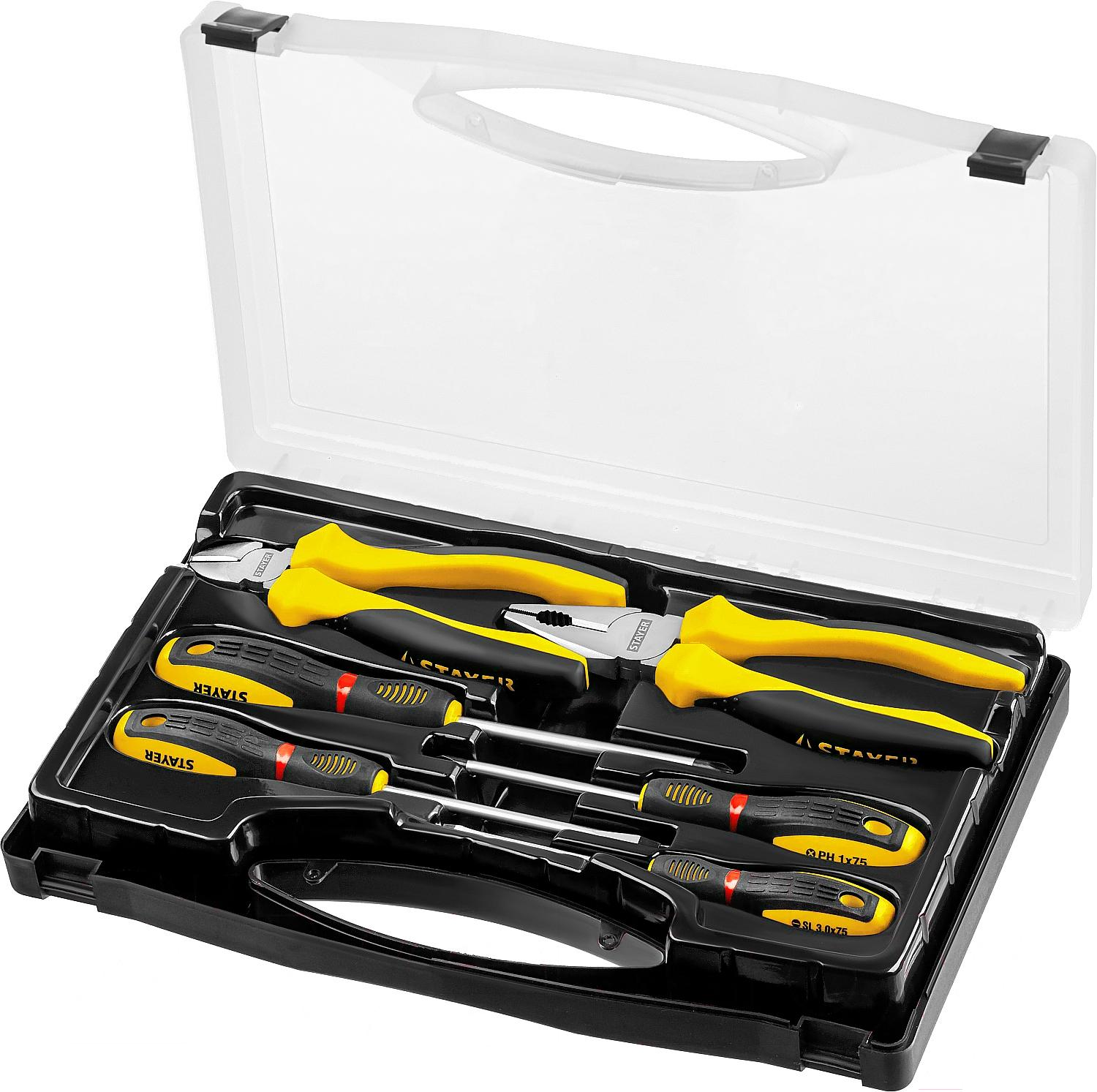 Набор инструментов Stayer 2202-H6 кейс