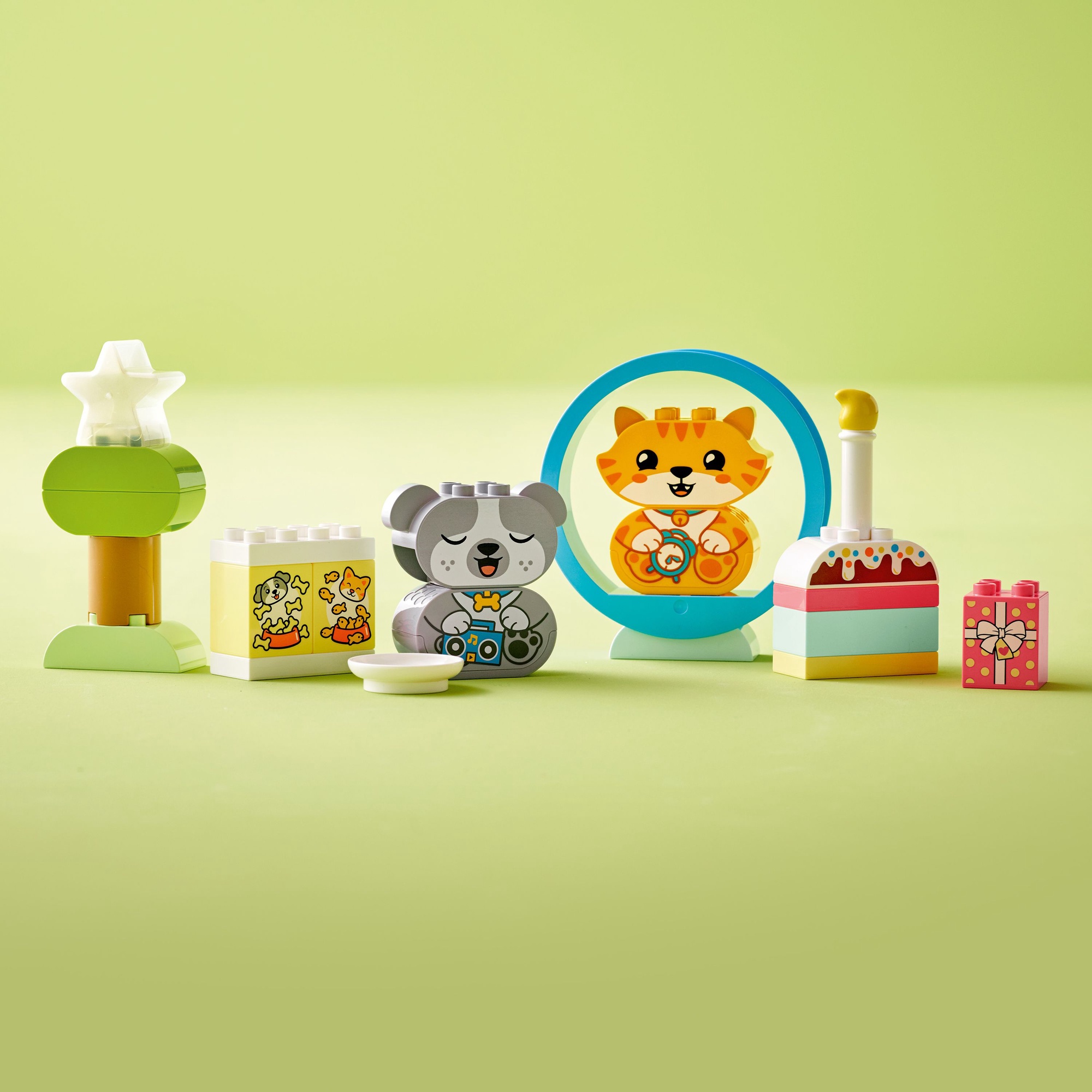 Конструктор Lego Duplo Мой первый щенок и котенок и их звуки (10977)