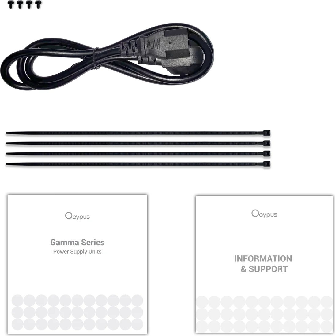 Блок питания Ocypus Gamma P650 BK 650W (Gamma-P650-W1HDBK024X-EU)