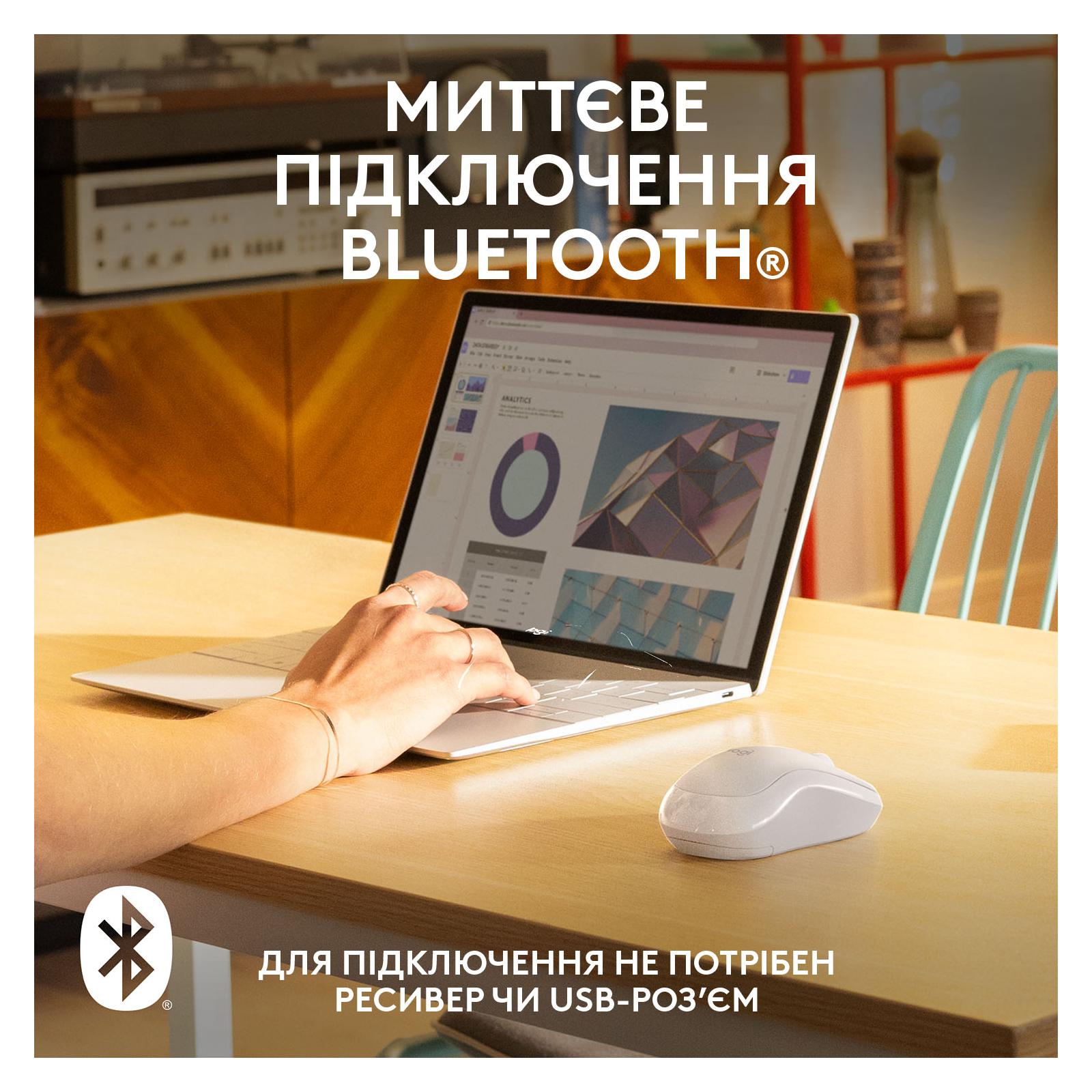 Мышь Logitech M240 Off White (910-007120)