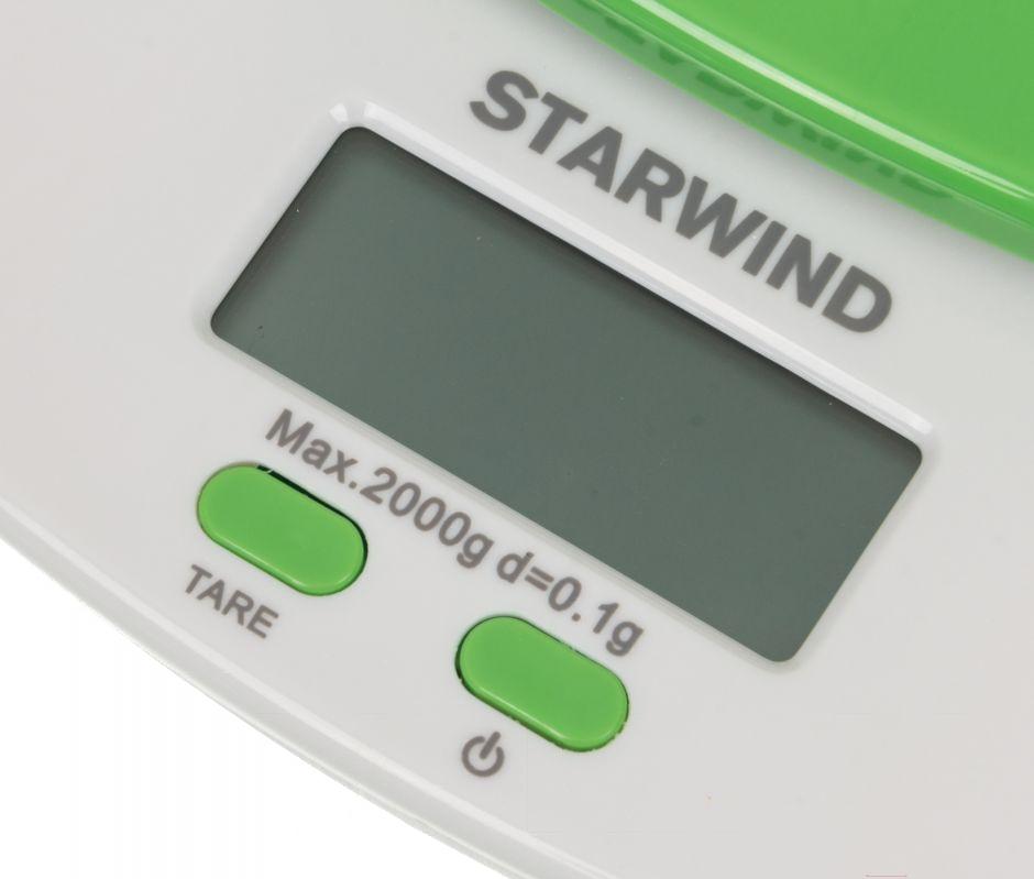 Кухонные весы Starwind SSK2155 зеленый