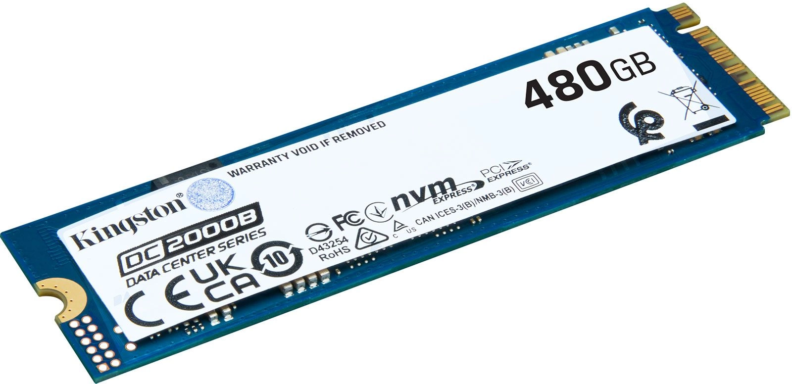 SSD диск Kingston M.2 2280 480GB (SEDC2000BM8/480G)