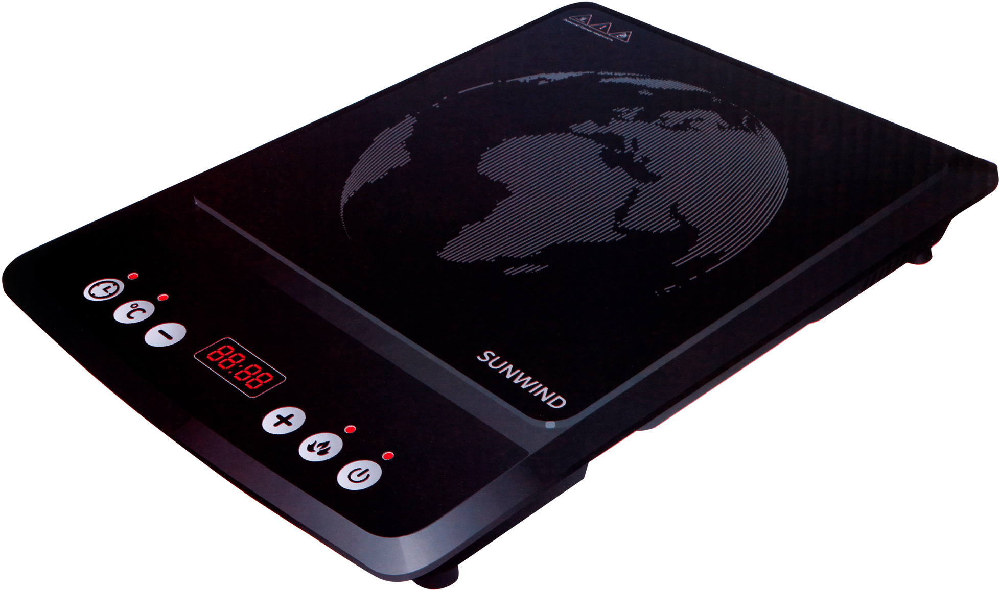 Настольная плита SunWind SCI-0501 черный