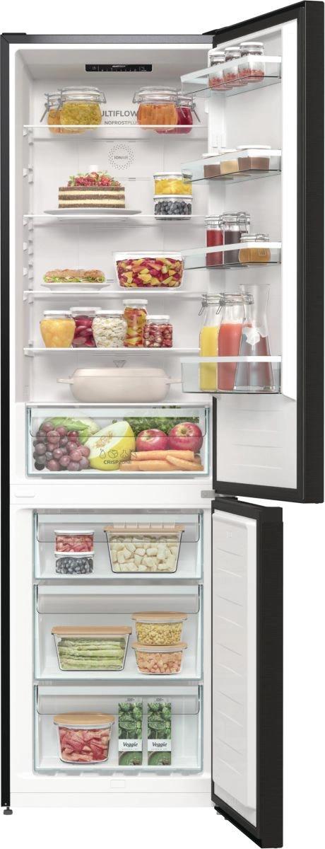 Холодильник Gorenje NRK6202EBXL4 черный