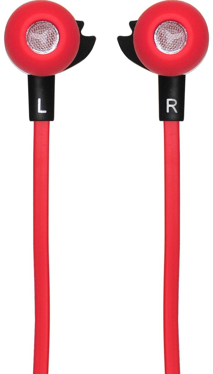 Гарнитура Oklick HS-S-210 красный (374400)