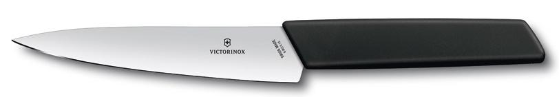 Нож кухонный Victorinox Swiss Modern черный (6.9013.15B)