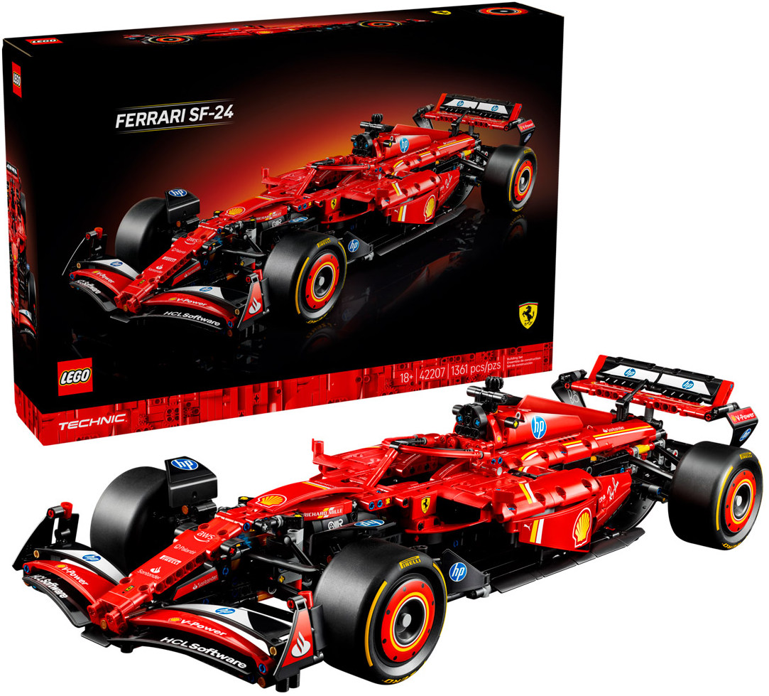 Конструктор Lego Technic Гоночный автомобиль Ferrari SF-24 F1 (42207)