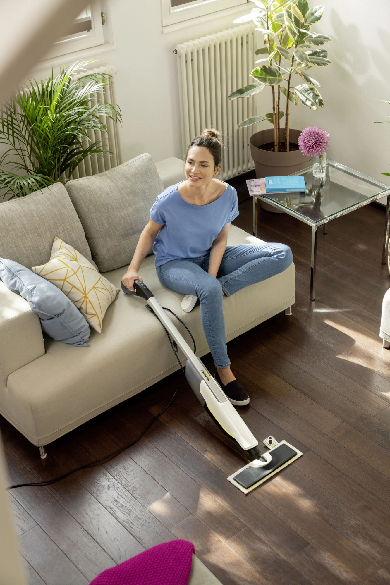 Паровая швабра Karcher SC 2 Upright белый (1.513-500.0)