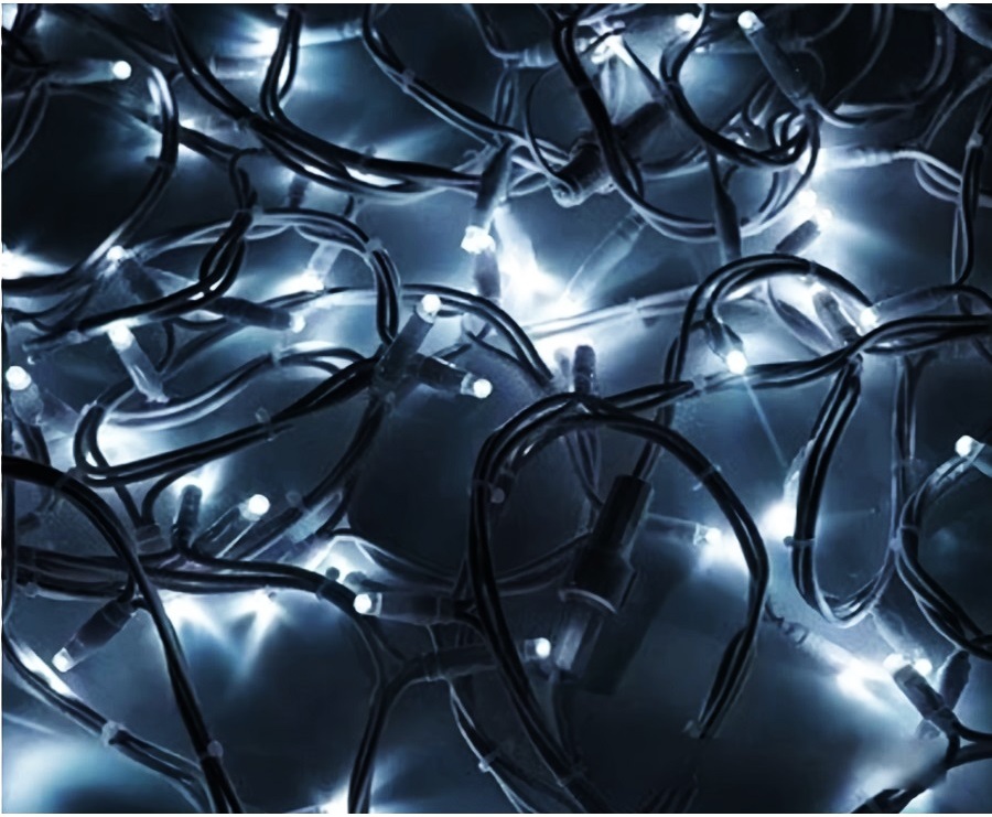 Светодиодная гирлянда ULED Стринг-лайт ULED-SL-100-24V-(B-F-FWW/W)