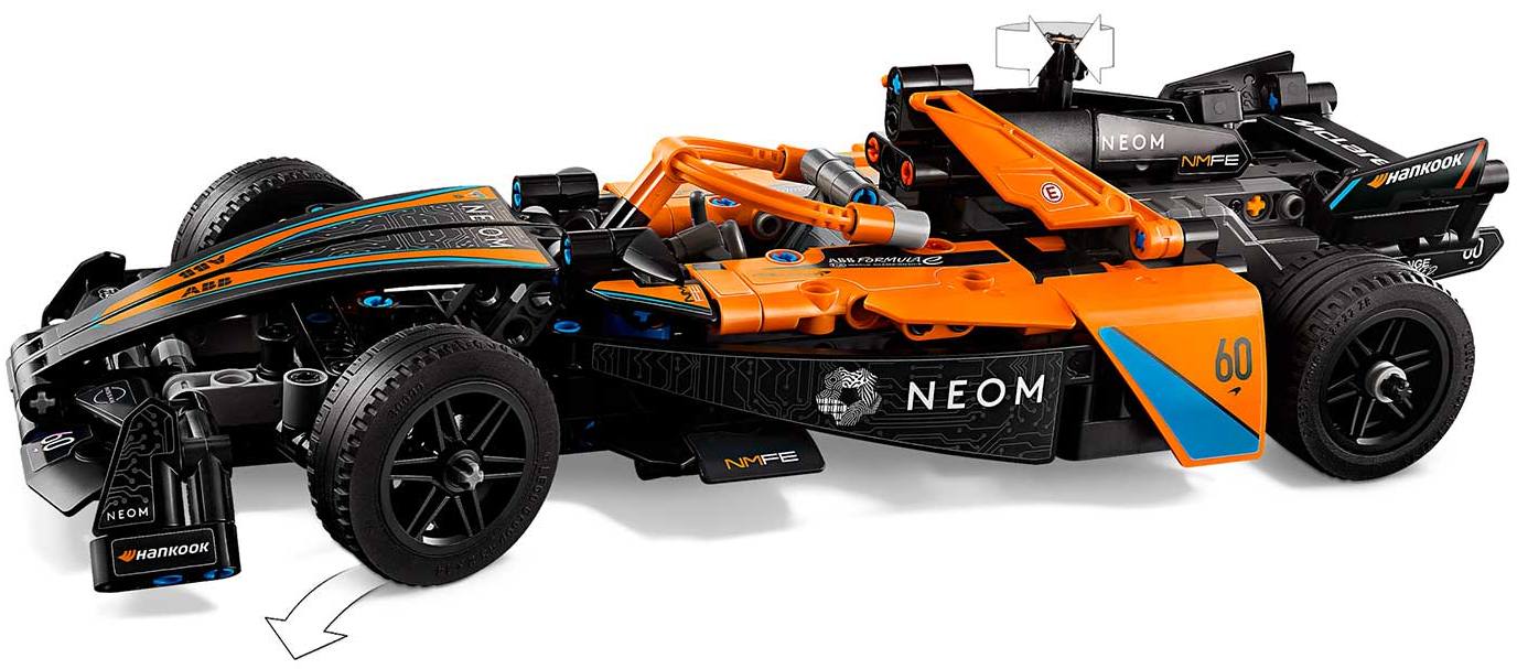 Конструктор Lego Technic Гоночный автомобиль NEOM McLaren Formula E (42169)