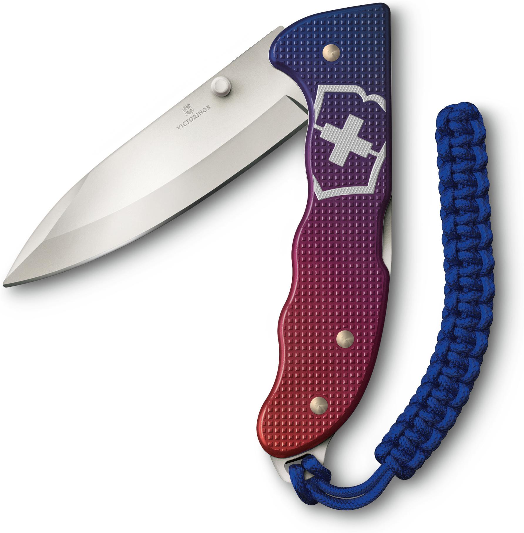 Туристический нож Victorinox Evoke Alox синий/красный (0.9415.D221)