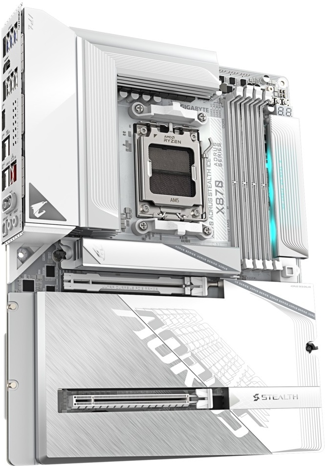 Материнская плата GigaByte X870 Aorus Stealth Ice rev. 1.0