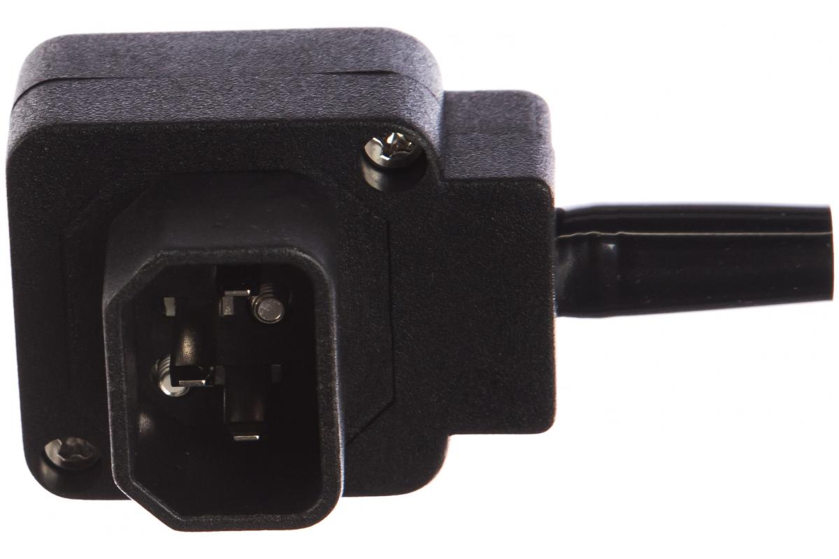 Вилка электрическая Lanmaster LAN-IEC-320-C14/90