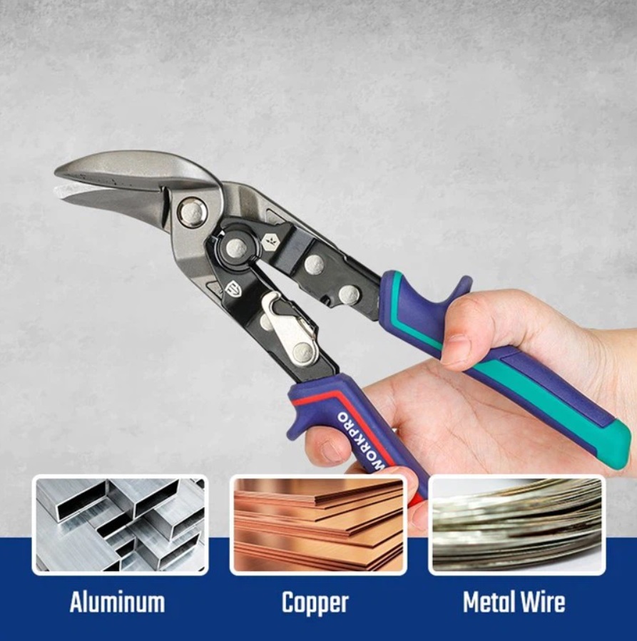 Ножницы по металлу WorkPro WP214031