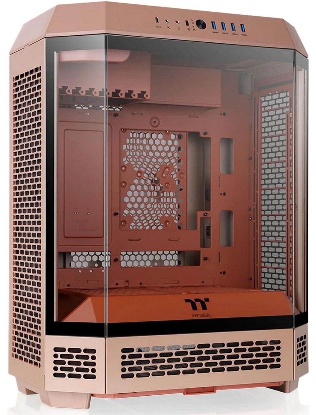 Корпус Thermaltake The Tower 600 без БП Gravel Sand (CA-1Z1-00MGWN-00)