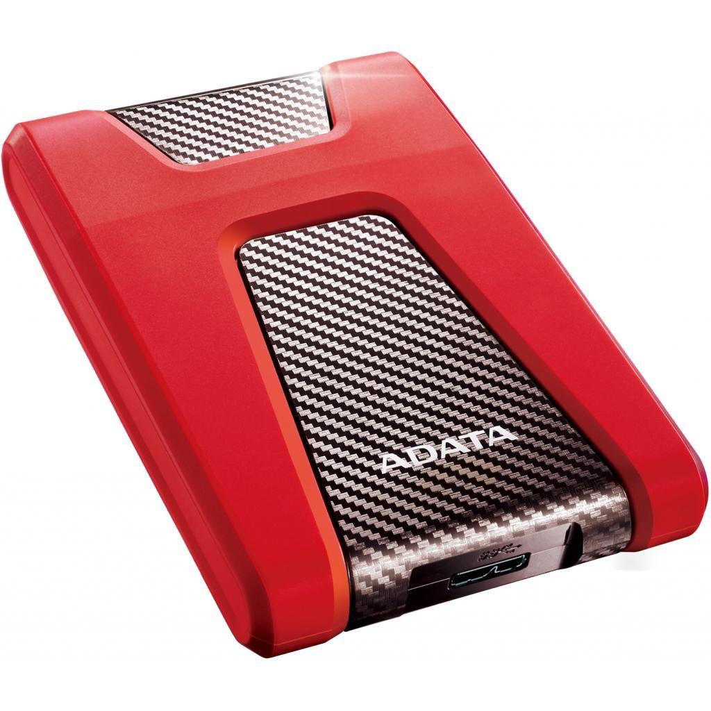 Внешний накопитель A-Data DashDrive Durable HD650 1TB Red (AHD650-1TU31-CRD)