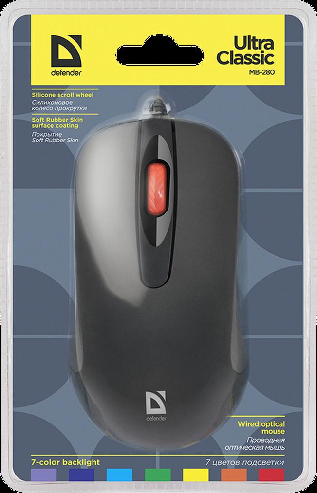 Мышь Defender Ultra Classic MB-280 (52281)