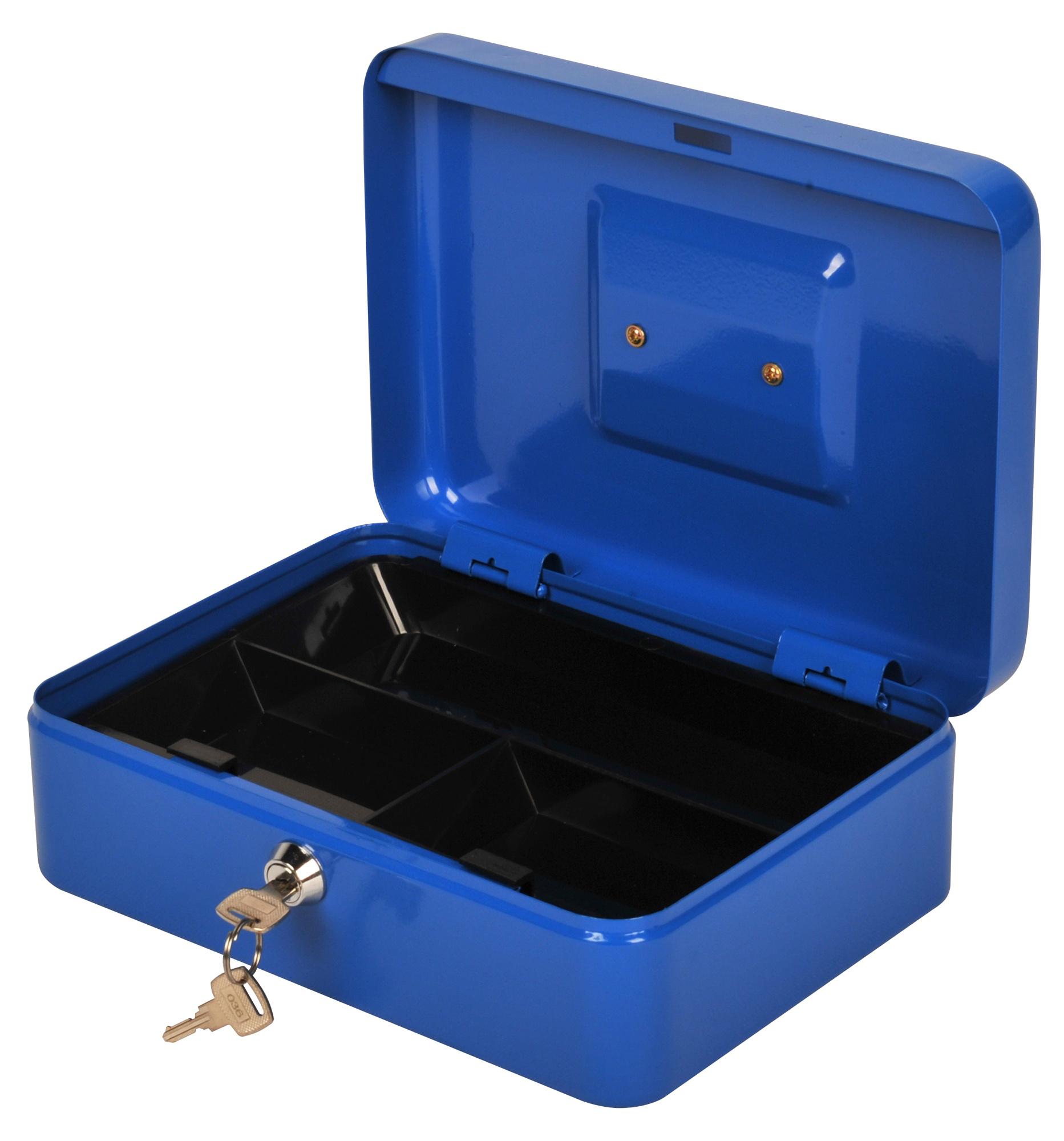 Ящик для денег Cactus CS-CB-003BL синий