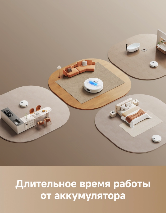 Роботы-пылесосы Trouver Robot Vacuum E30 Aqua (RLE52SC)