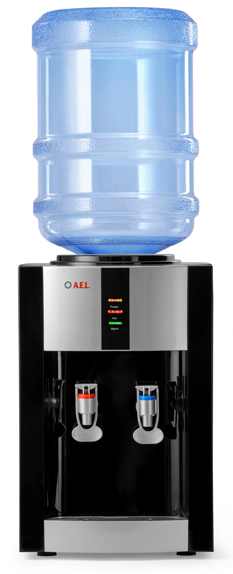Кулер для воды AEL TD-AEL-47 черный/серебристый (00310)