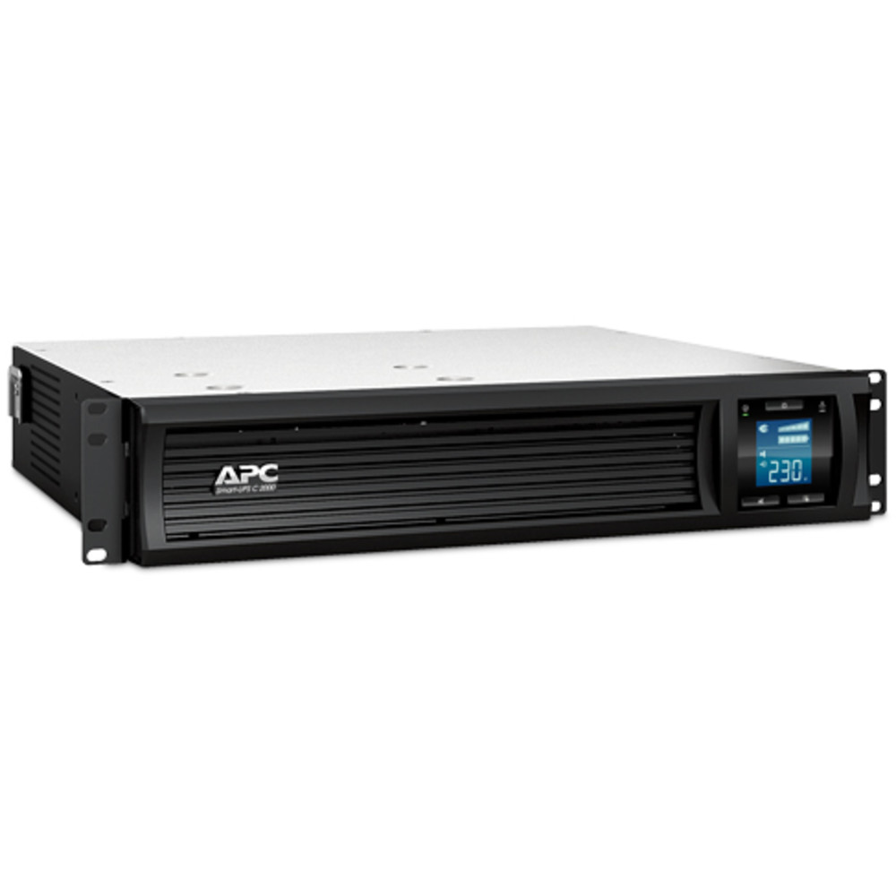 Источник бесперебойного питания APC Smart-UPS C SMC2000I-2U черный
