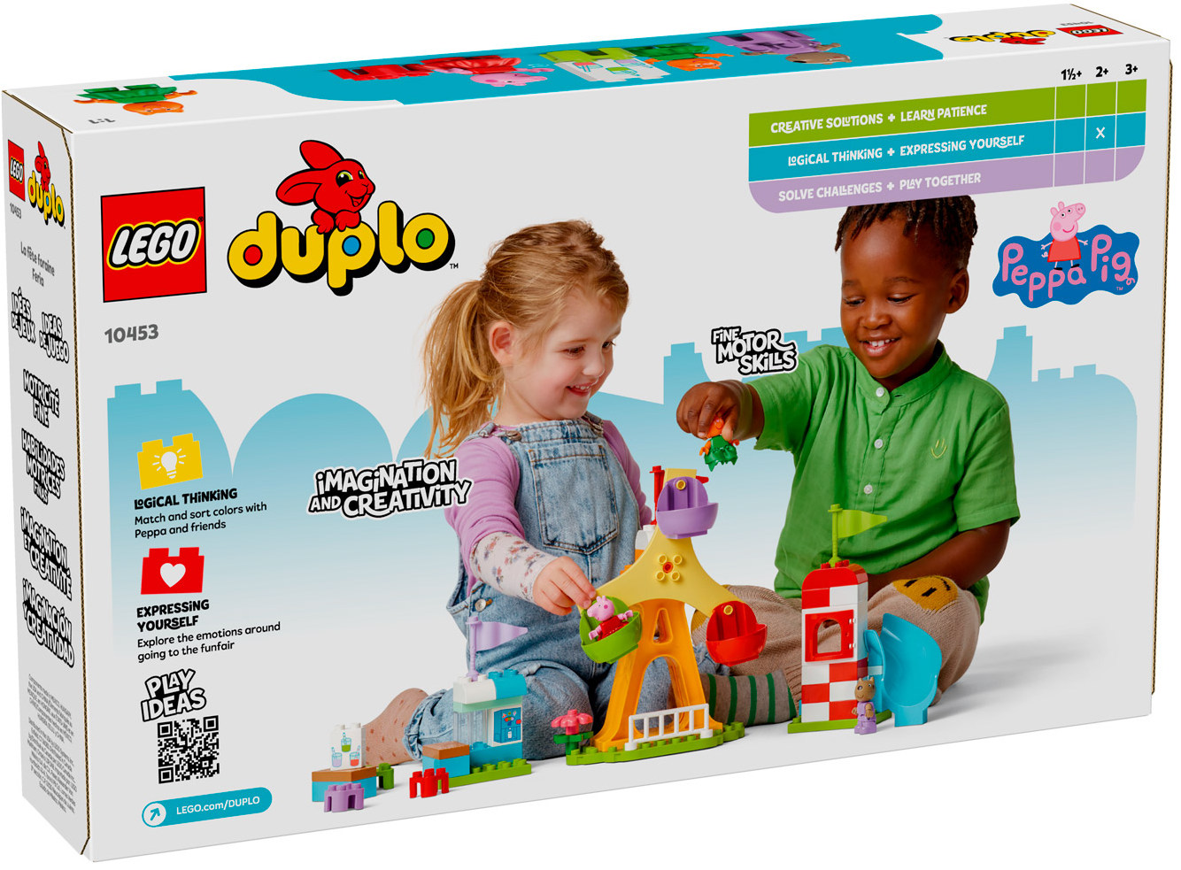 Конструктор Lego Duplo Ярмарка развлечений Свинки Пеппы (10453)