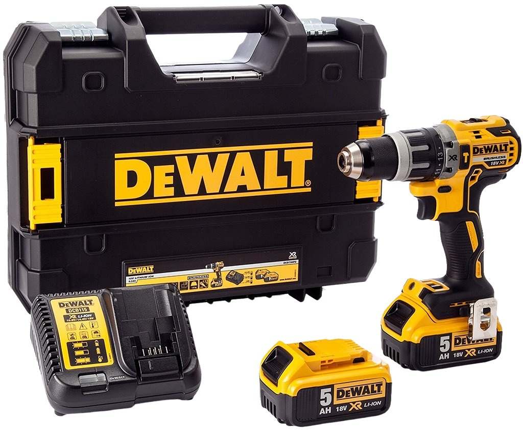 Дрель-шуруповерт DeWalt DCD796P2-QW кейс