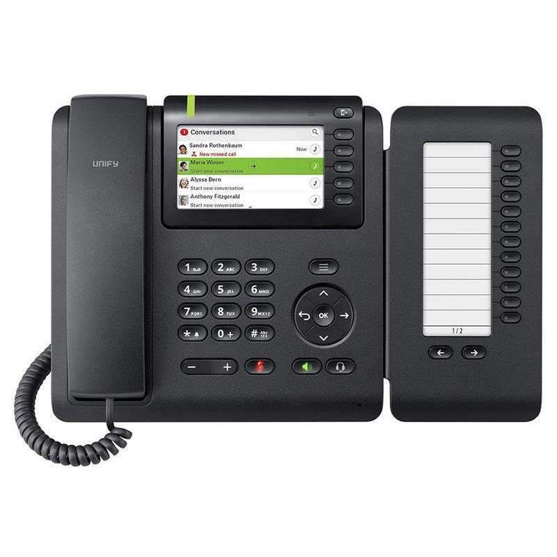 IP-телефон Unify OpenScape CP600 черный (L30250-F600-C428)