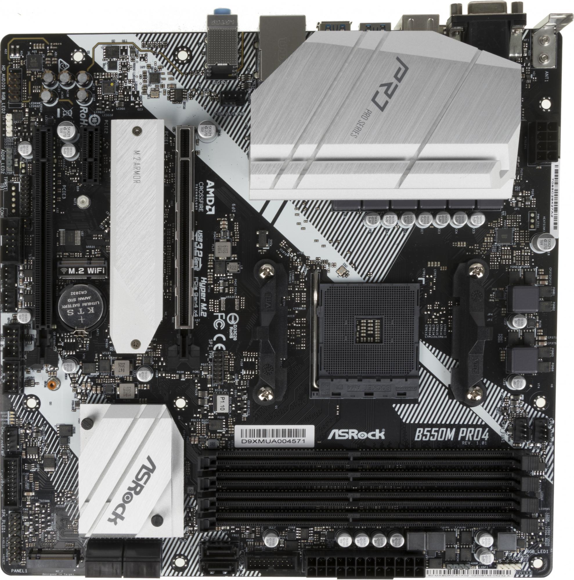 Материнская плата ASRock B550M Pro4 DDR4