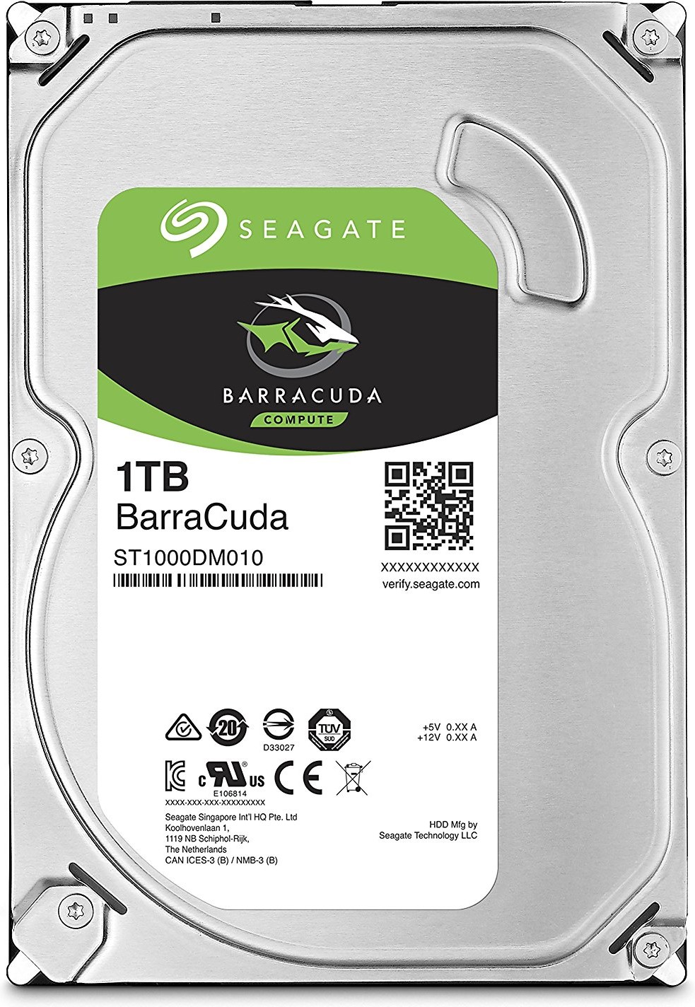 Жесткий диск Seagate 1TB Pull (ST1000DM010)