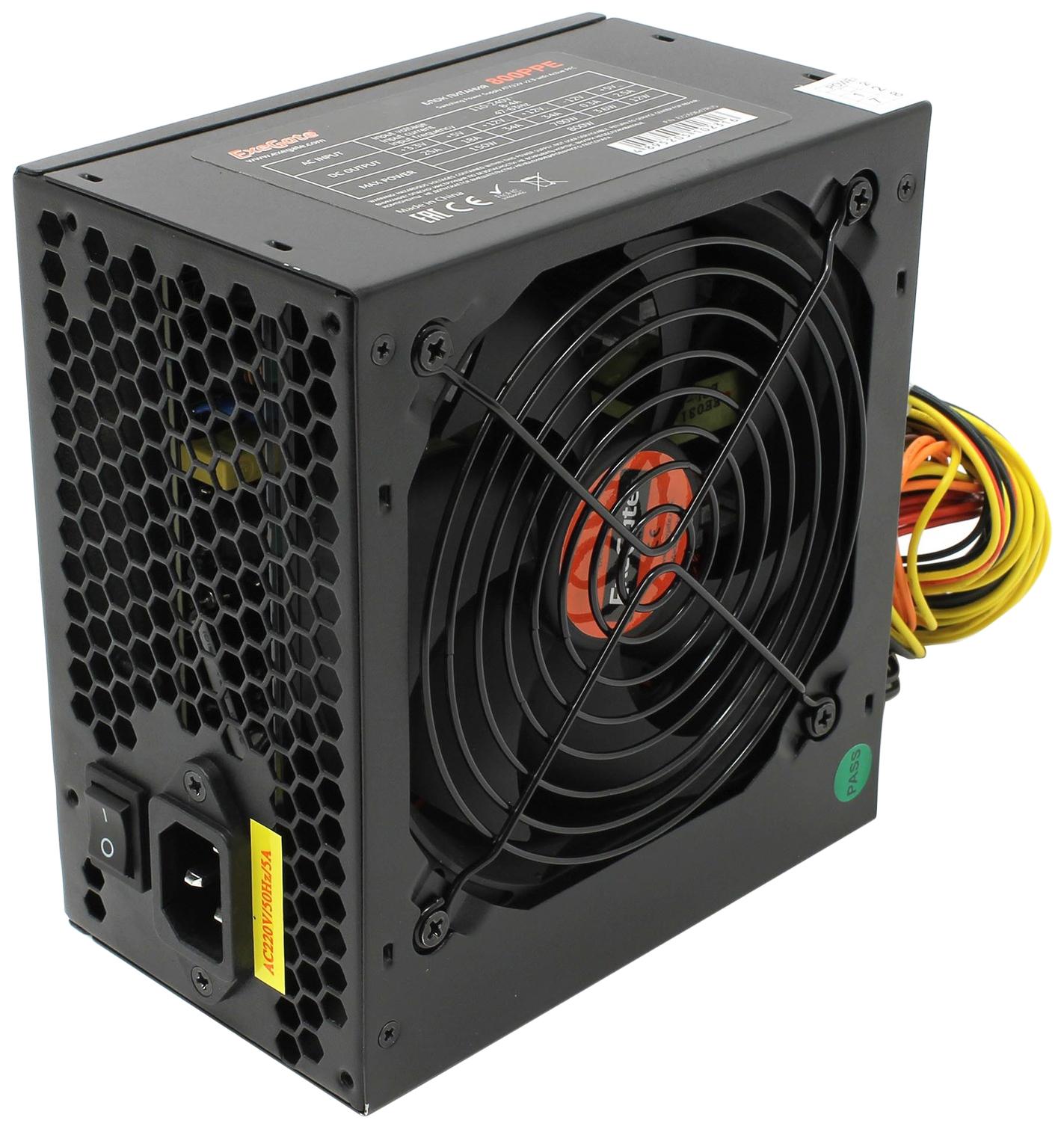 Блок питания ExeGate 800PPE 800W (EX260647RUS)