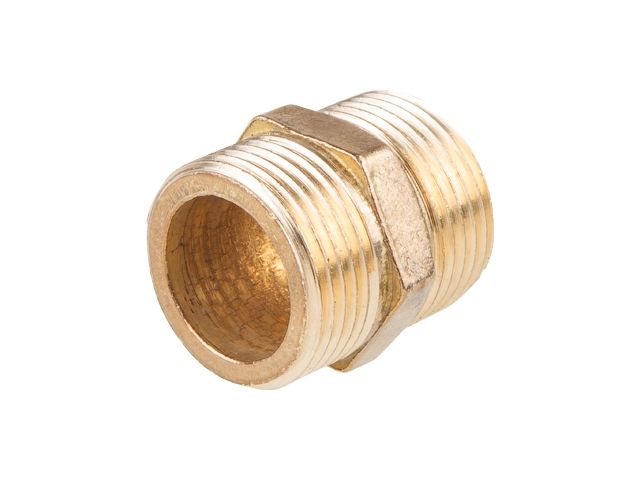 Ниппель 3/8" нар.-нар., Цветлит