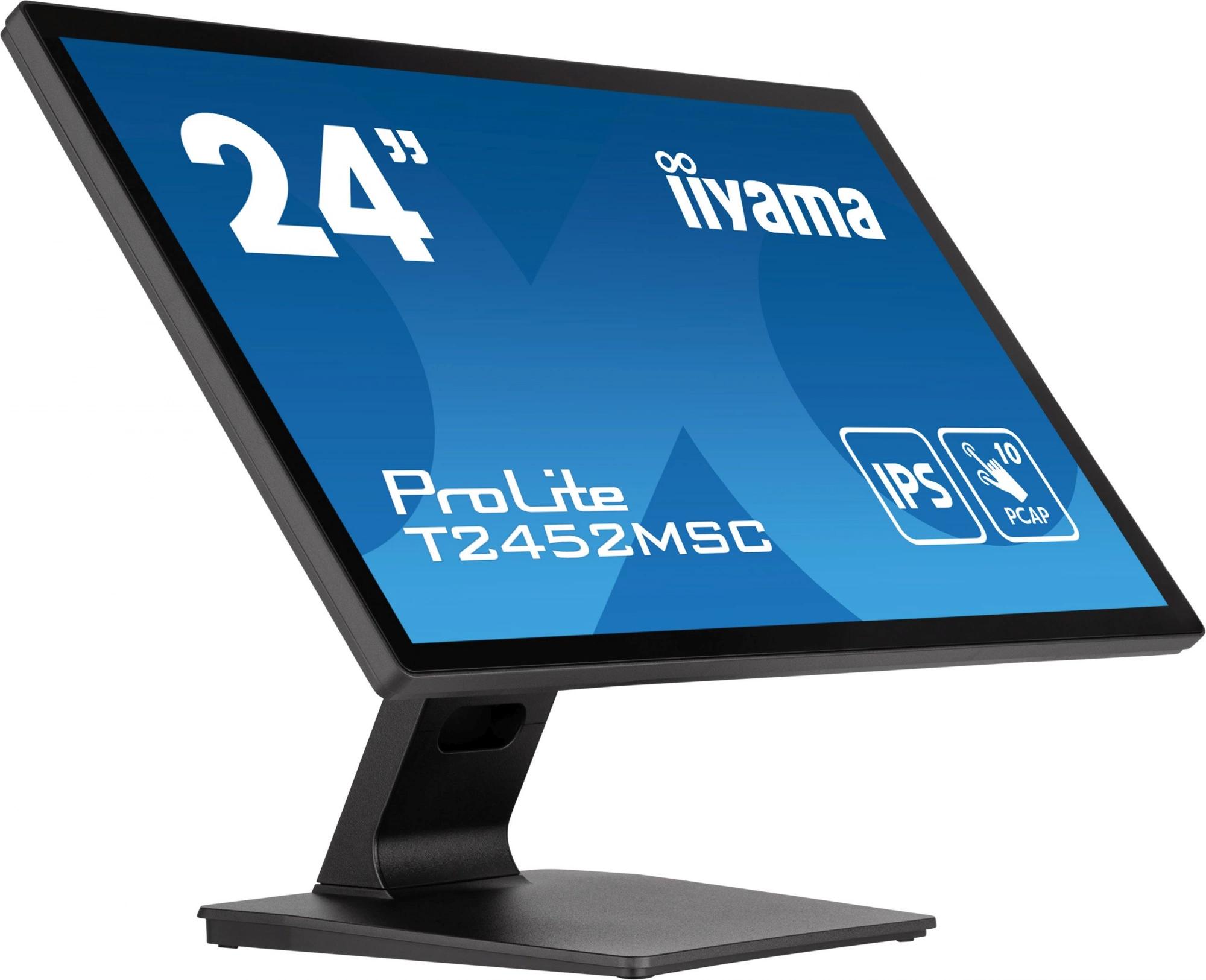 Монитор Iiyama ProLite T2452MSC-B1 черный