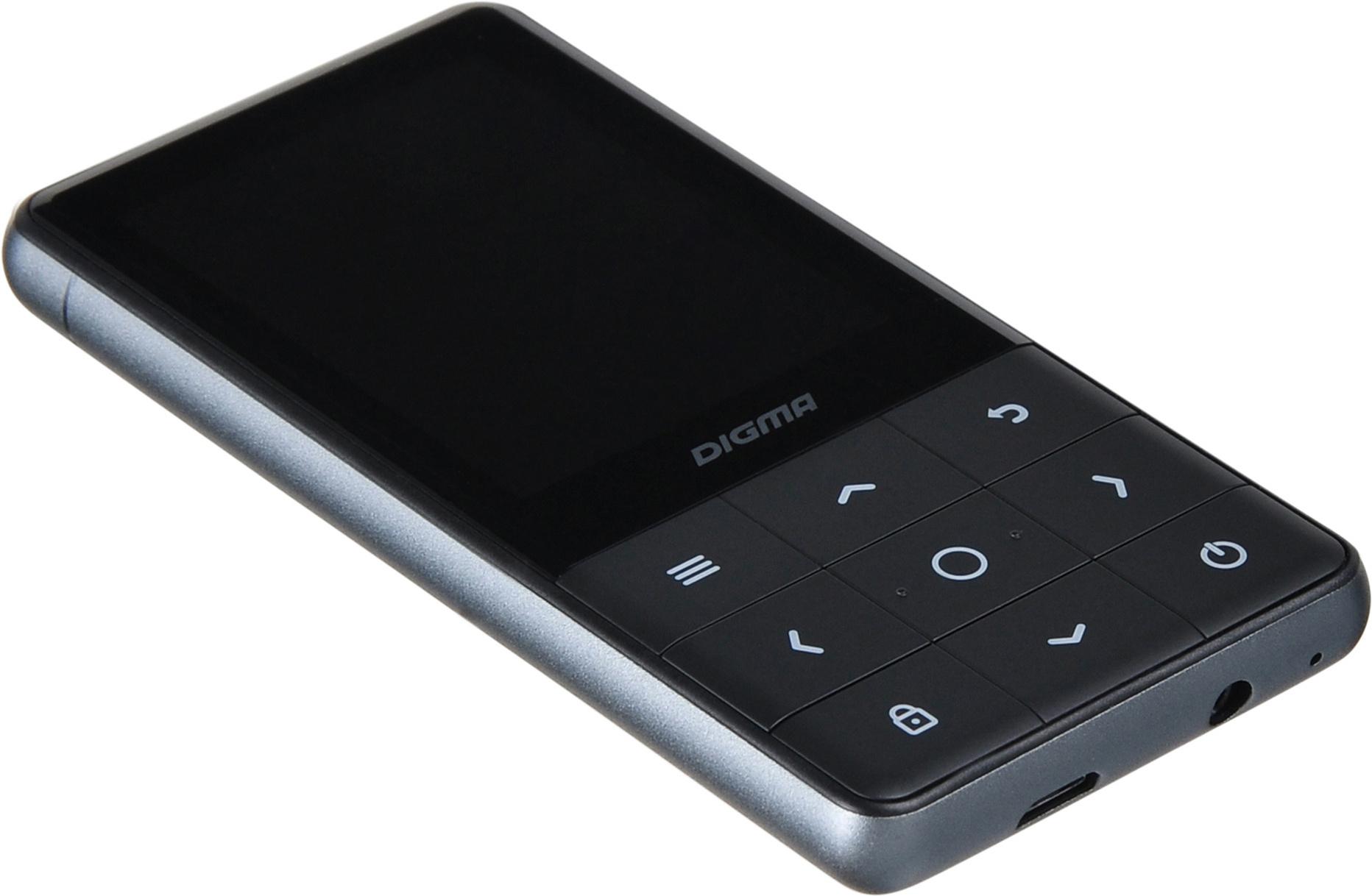 Цифровой плеер Digma Y4 BT 16Gb черный