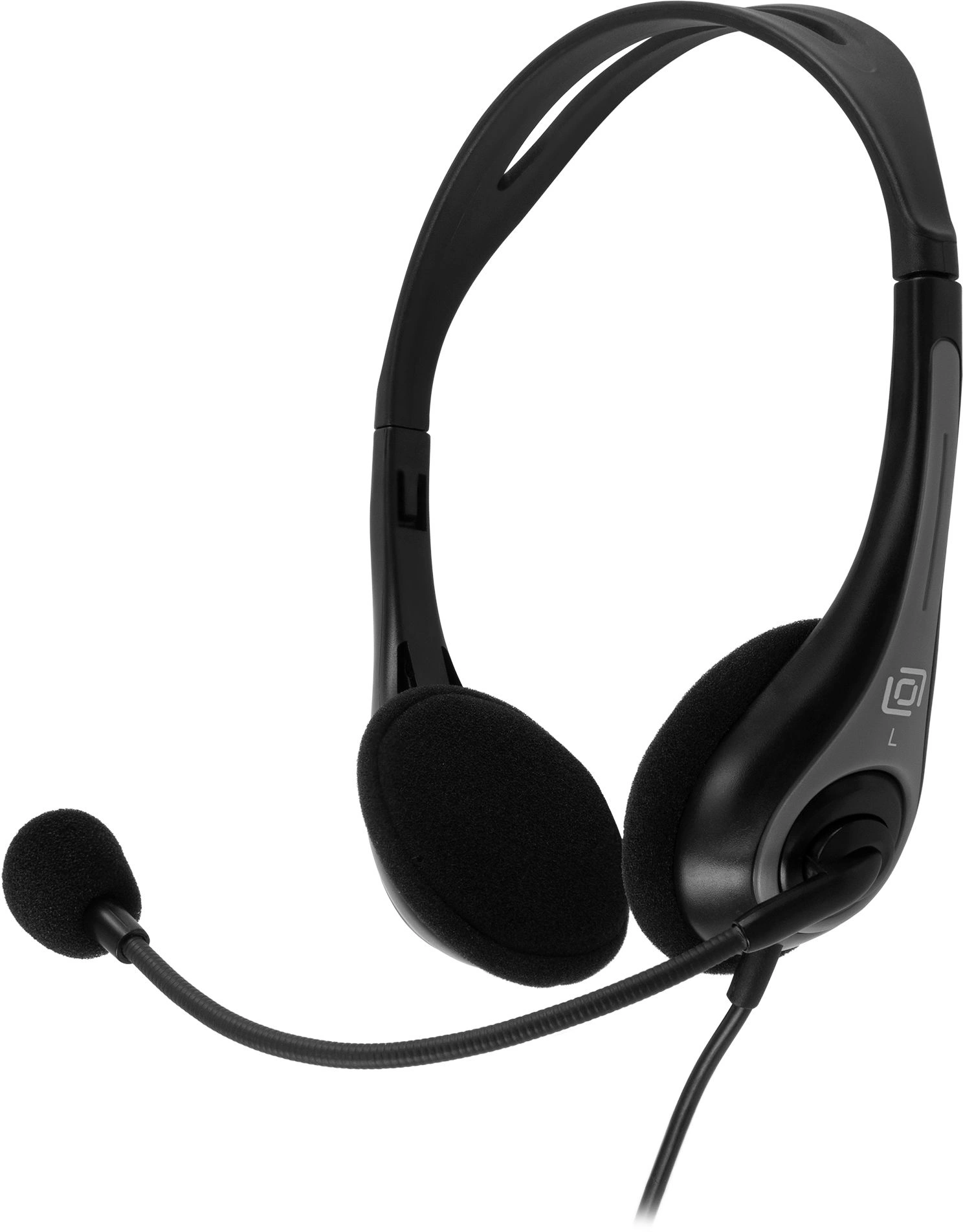 Наушники Oklick HS-M300 черный/серый (1876323)