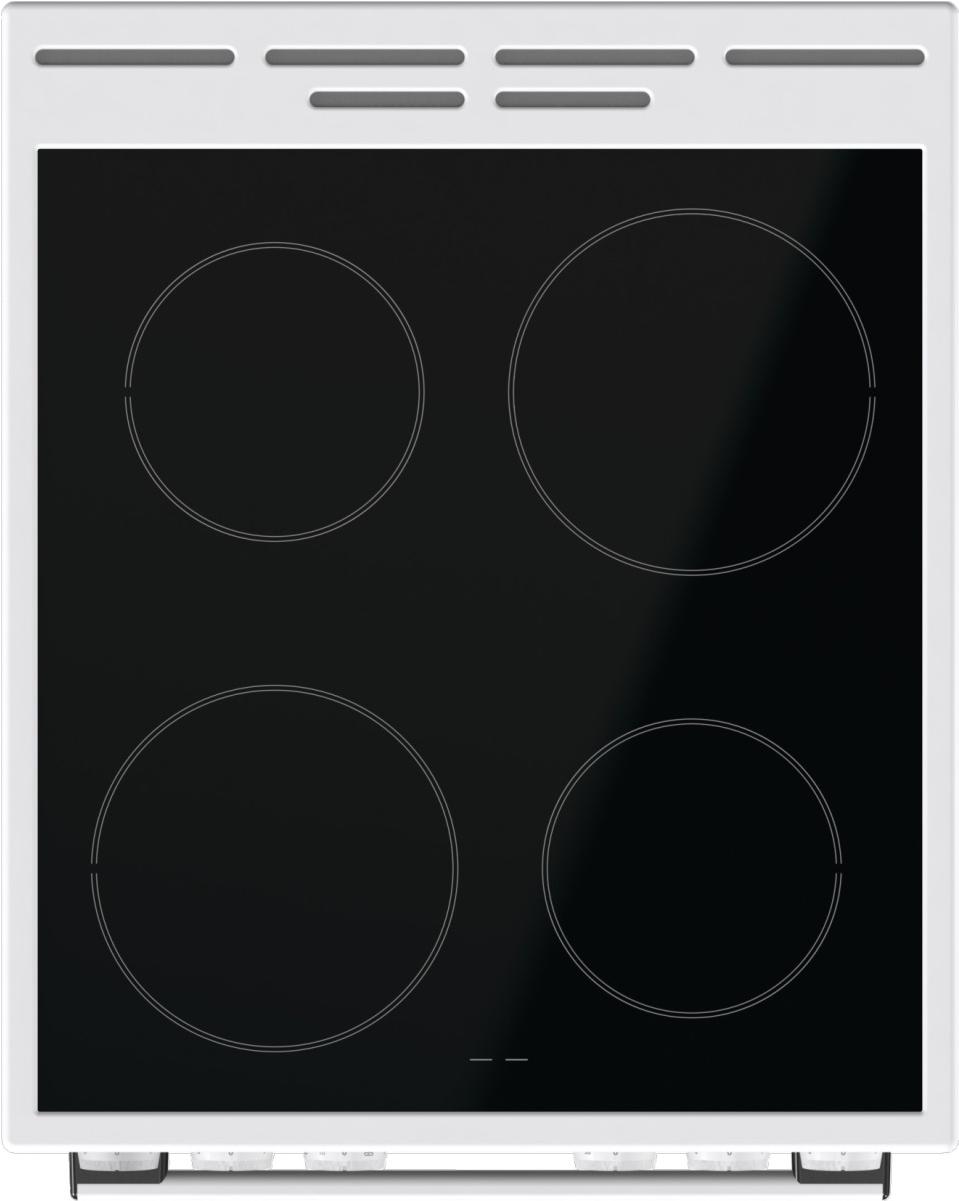 Кухонная плита Gorenje GEC5A41WG белый/черный