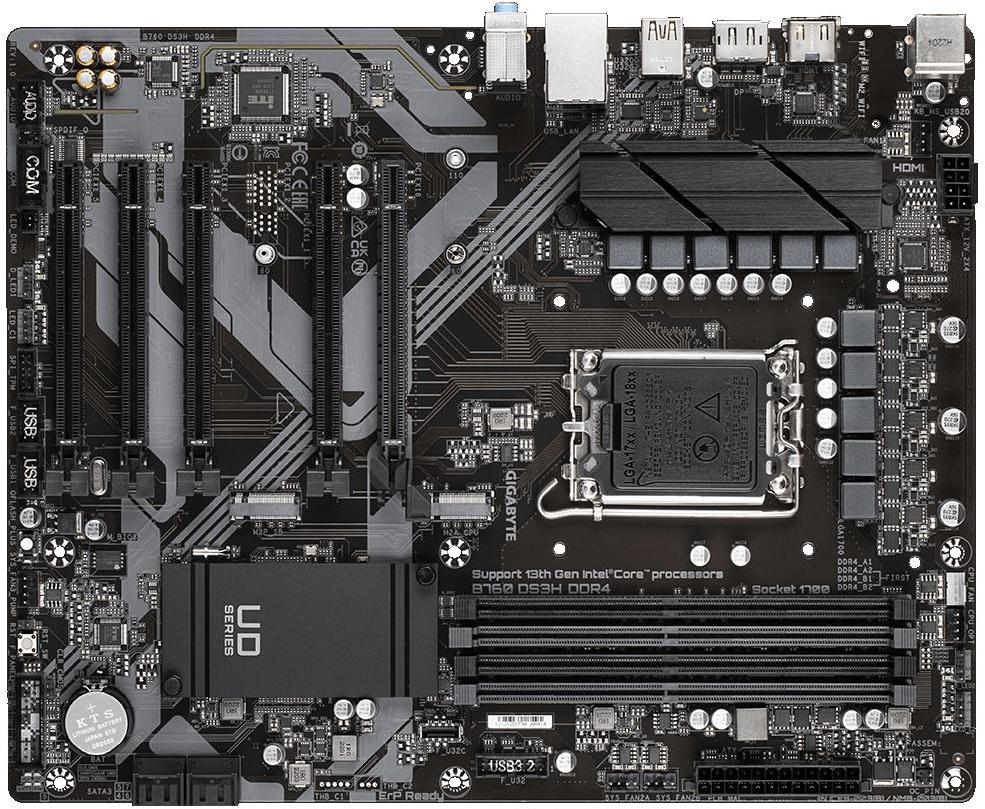 Материнская плата GigaByte B760 DS3H DDR4 rev. 1.0