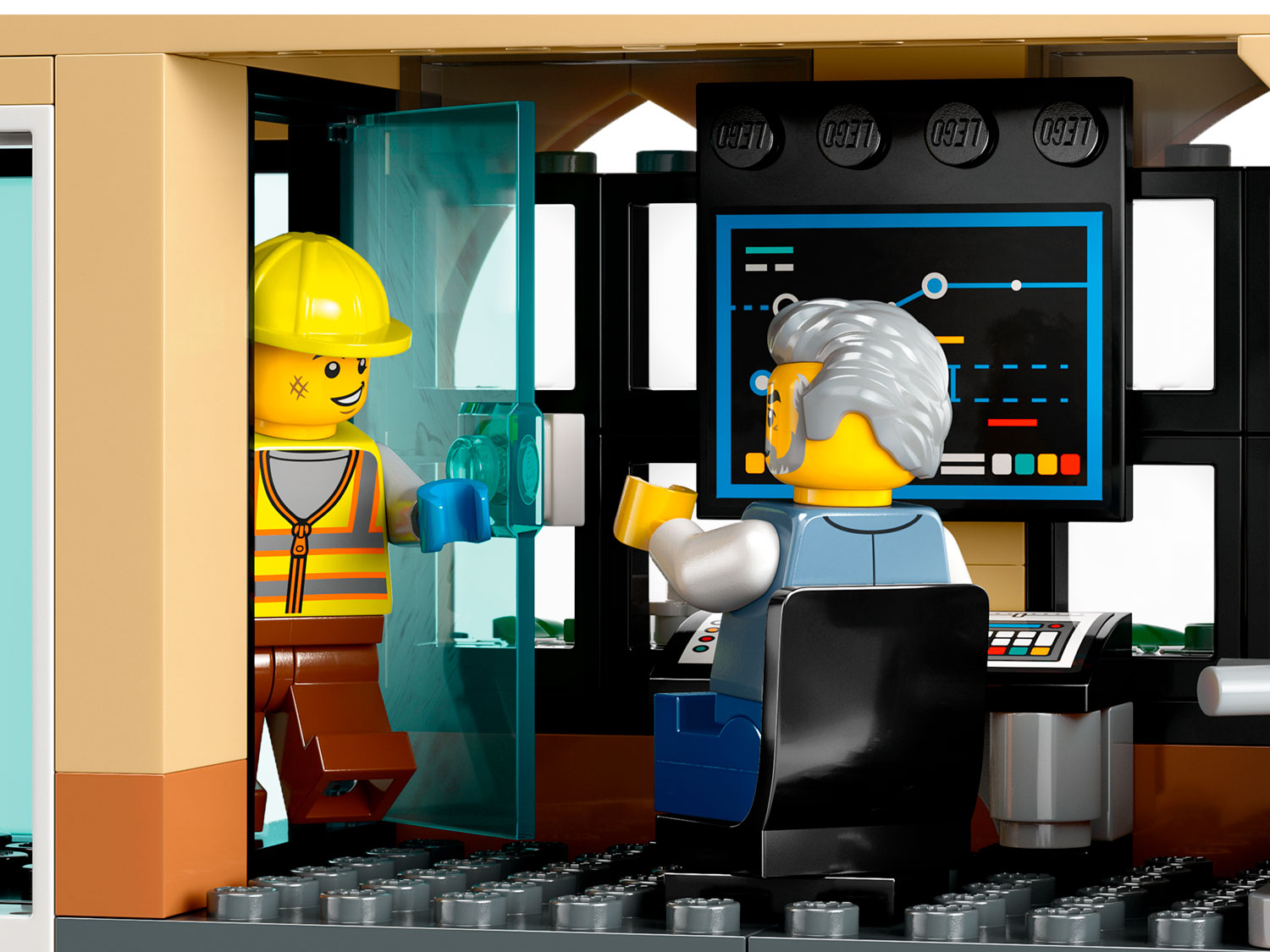 Конструктор Lego City Центральный железнодорожный вокзал (60469)